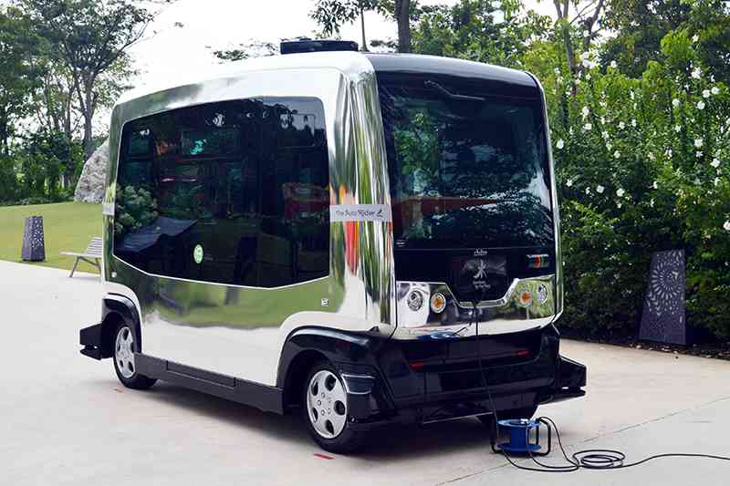 Asia’s first fully operational Autonomous Vehicle running at Gardens by the Bay